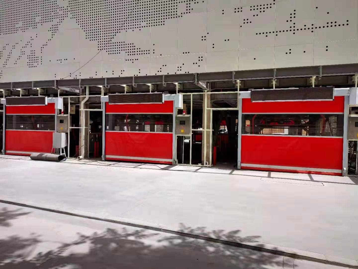 快速卷簾門(mén)如何調(diào)限位高度？